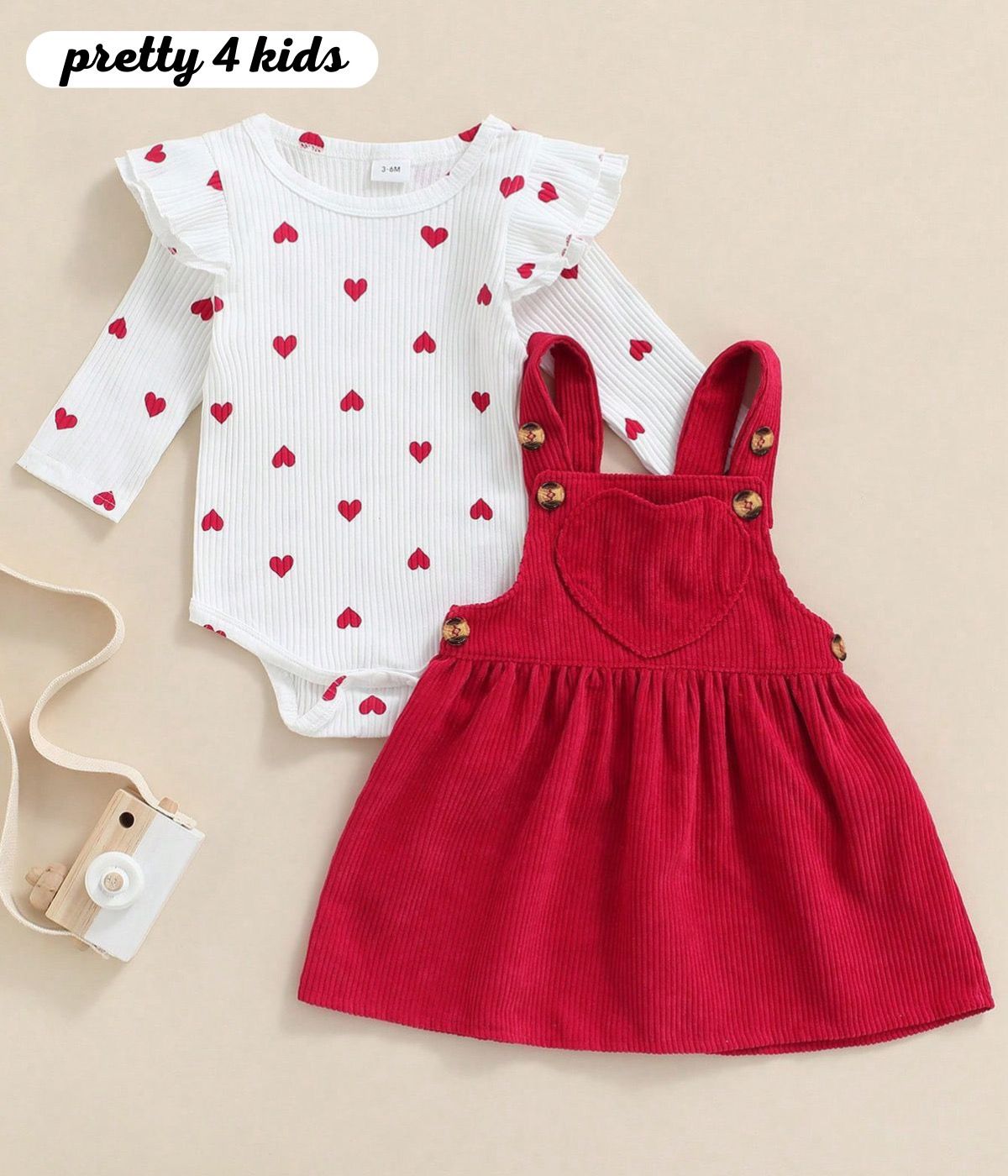 دريس بناتي شي ان+توب قلوب