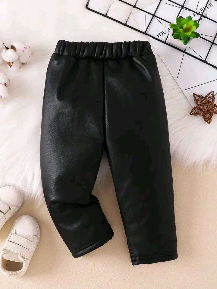 بنطلون جلد مبطن شي ان