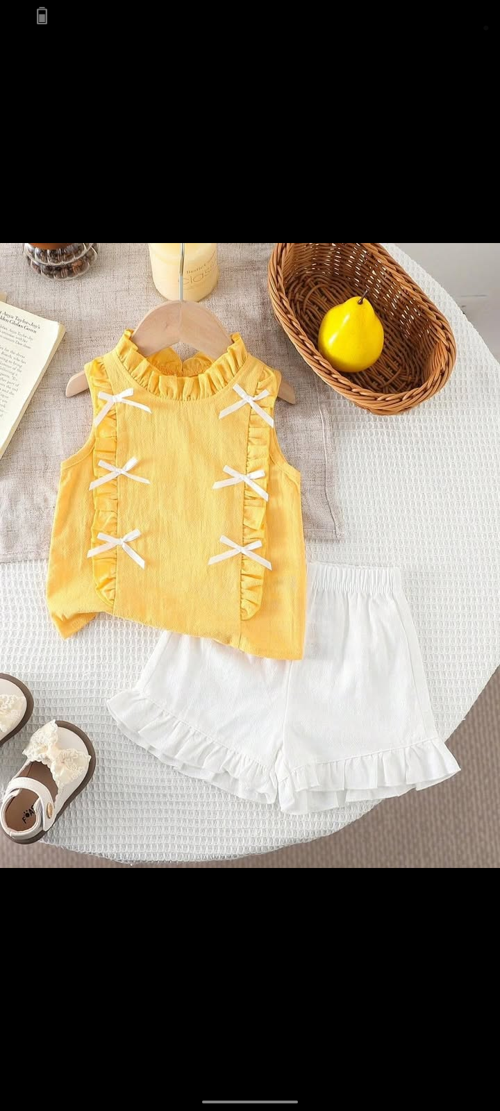 طقم بناتي شي ان فيونكات