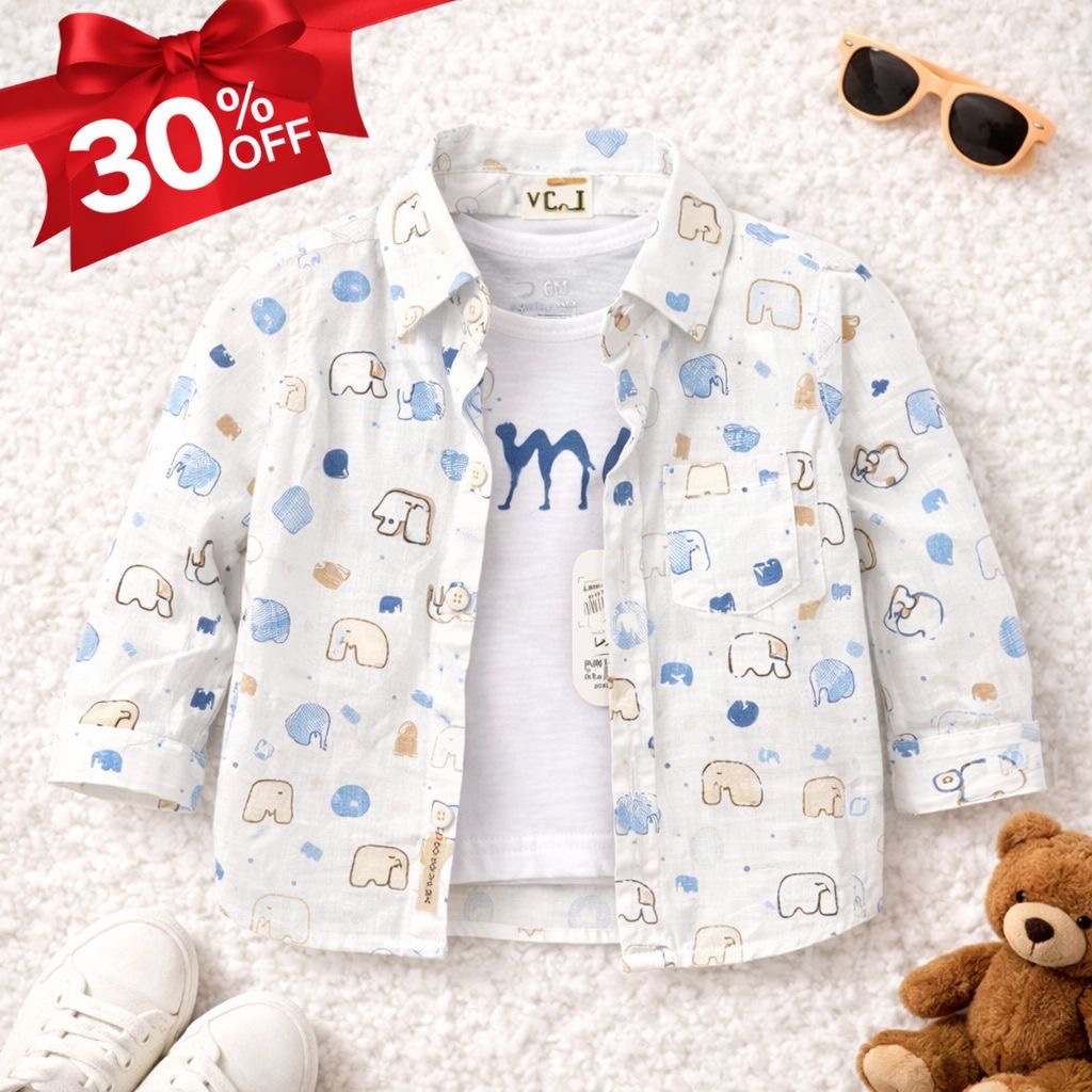 شميز ولادي +بيزك