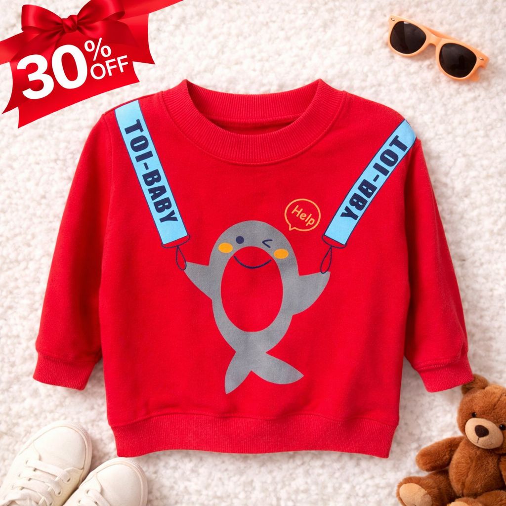 سويتشيرت ولادى خريفي طائرة